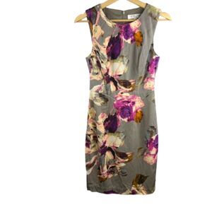 Trina Turk Kurdson Sleeveless Sheath Floral Mini Dress Size 4